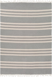 Troy Throw Blankets in Medium Gray Color