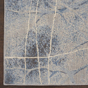 somerset silver blue rug by nourison nsn 099446312075 2