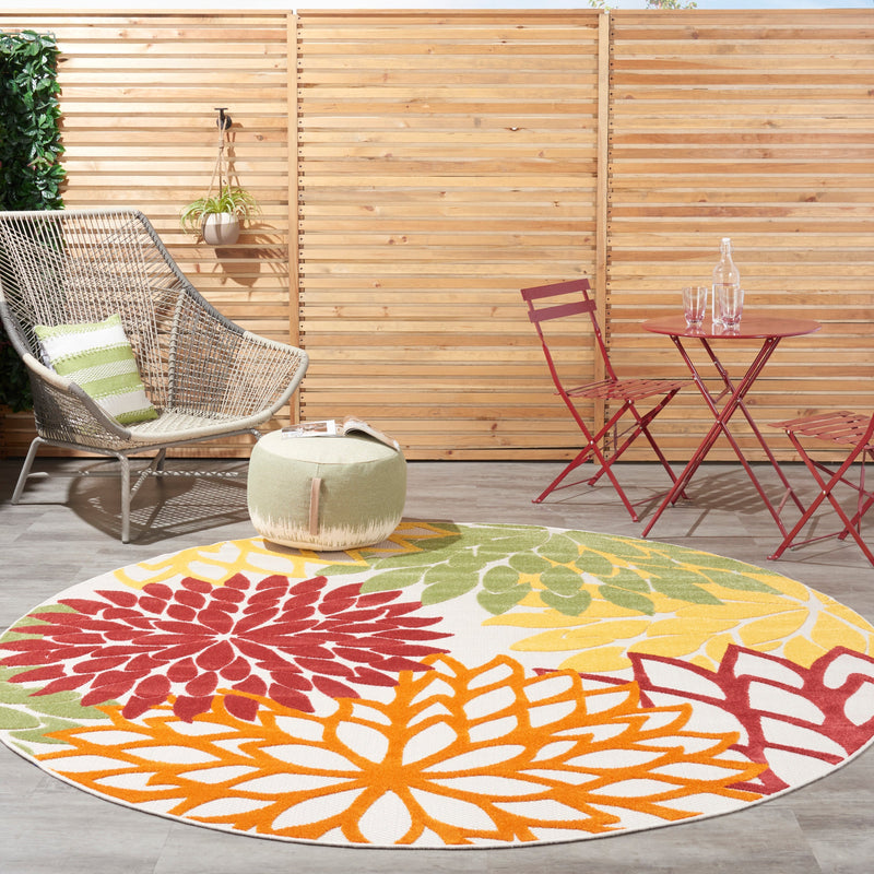media image for aloha red multi colored rug by nourison 99446829566 redo 8 29