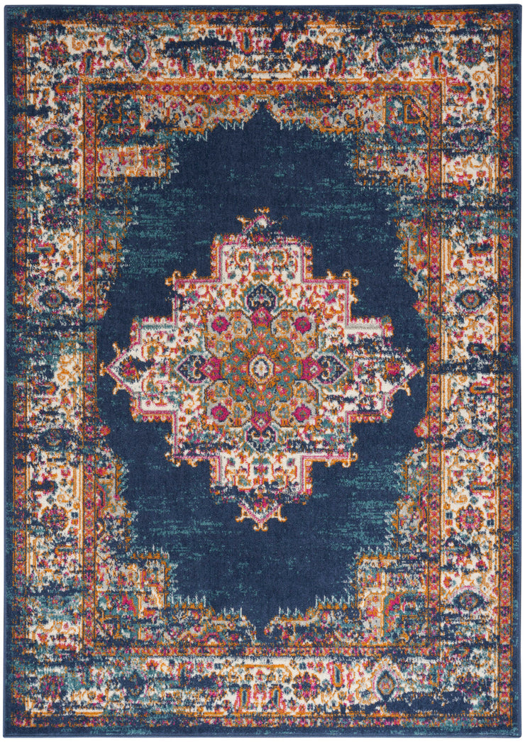 Nourison Home Passion Navy Vintage Rug By Nourison Nsn 099446900746 1