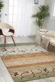 contour hand tufted green rug by nourison nsn 099446076076 5