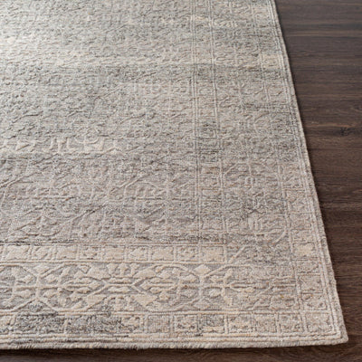 product image for Tunus Nz Wool Medium Gray Rug Front Image 5