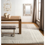 Tunus Nz Wool Medium Gray Rug Roomscene Image 2
