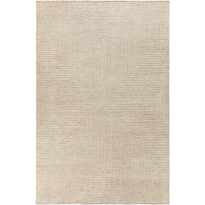 product image for Tunus Nz Wool Ivory Rug Flatshot Image 48