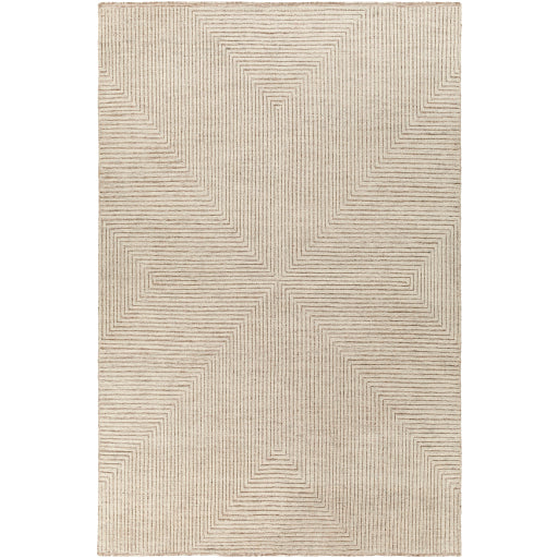 media image for Tunus Nz Wool Ivory Rug Flatshot Image 267