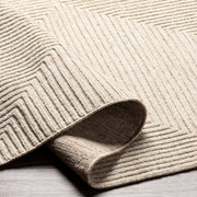 Tunus Nz Wool Ivory Rug Fold Image