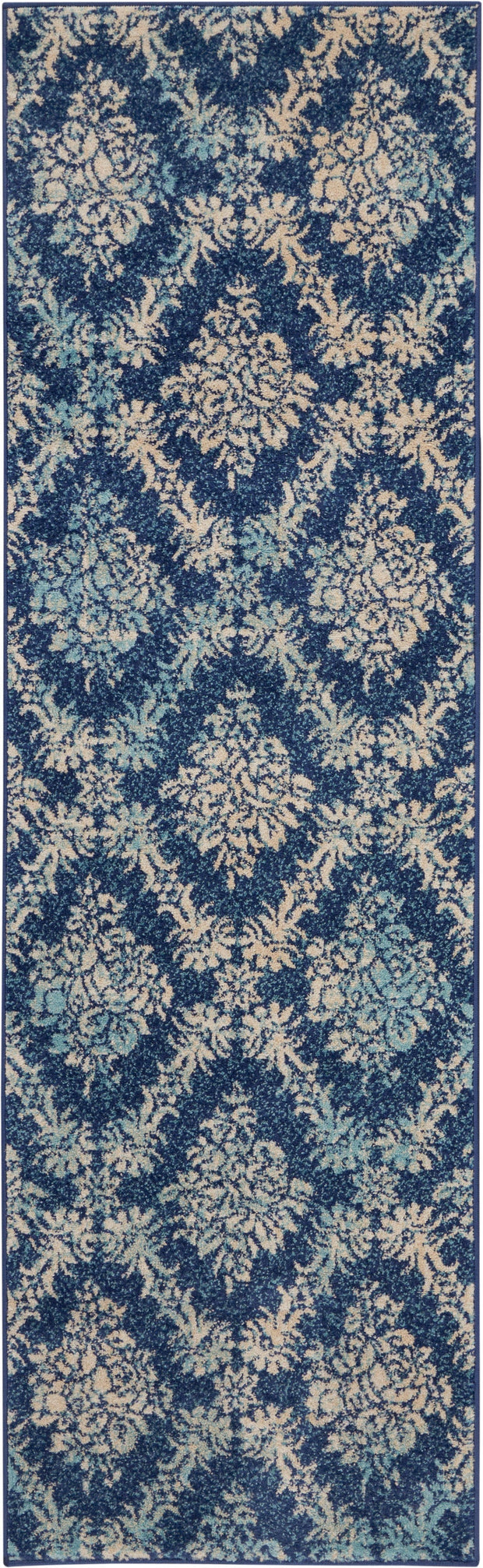 tranquil navy light blue rug by nourison nsn 099446489258 2