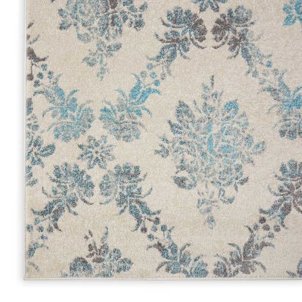 tranquil ivory turquoise rug by nourison nsn 099446399335 5