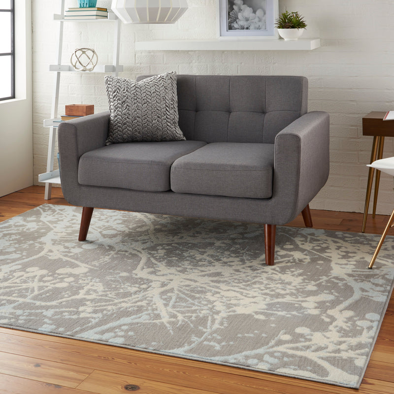 media image for jubilant grey rug by nourison 99446478986 redo 8 225