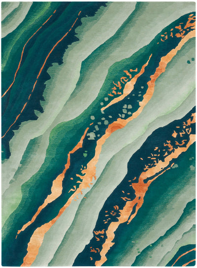 product image for prismatic handmade emerald rug by nourison 99446090850 redo 8 63