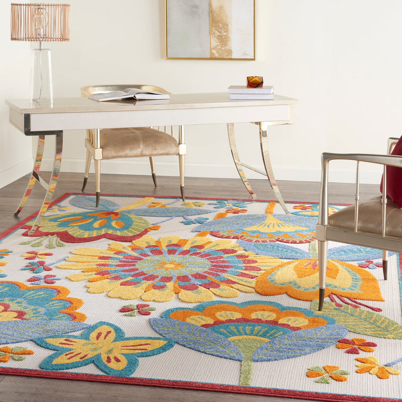 media image for aloha multicolor rug by nourison 99446829894 redo 5 222