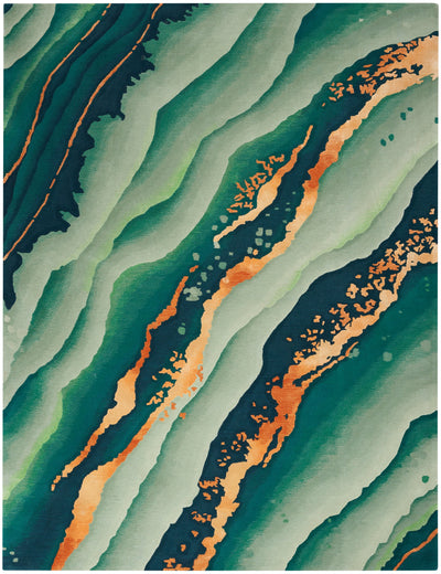 product image of prismatic handmade emerald rug by nourison 99446090850 redo 1 549