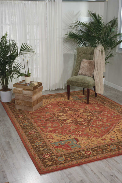 product image for living treasures rust rug by nourison nsn 099446669568 10 50