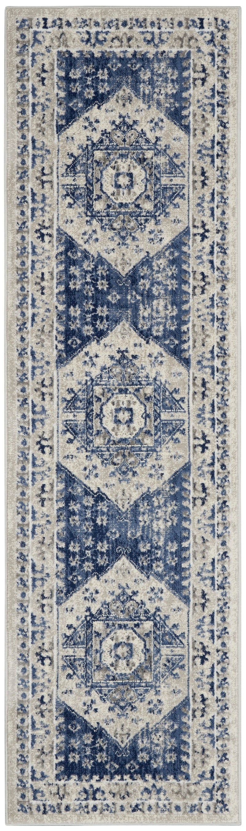 media image for cyrus ivory blue rug by nourison 99446795854 redo 2 272