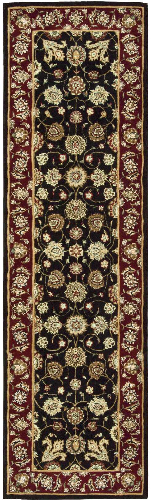 media image for nourison 2000 hand tufted black rug by nourison nsn 099446857781 4 20