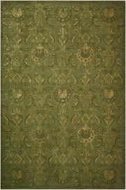silken allure hand loomed light green rug by nourison nsn 099446152800 1