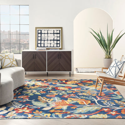 product image for allur navy multicolor rug by nourison 99446839367 redo 6 82