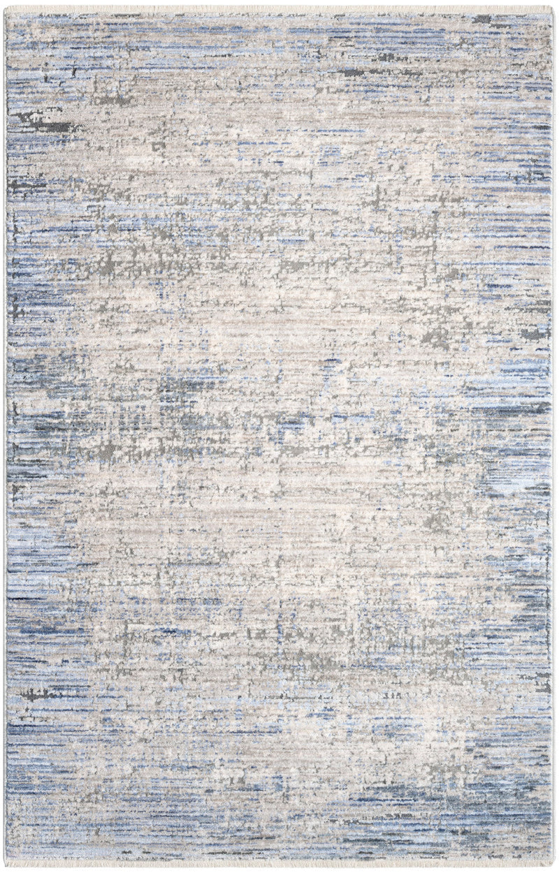 media image for Nourison Home Abstract Hues Blue Grey Modern Rug By Nourison Nsn 099446904546 1 29