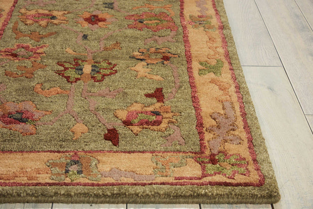tahoe hand knotted green rug by nourison nsn 099446622976 6