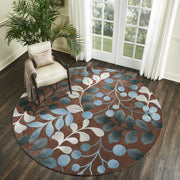 contour hand tufted mocha rug by nourison nsn 099446316028 8