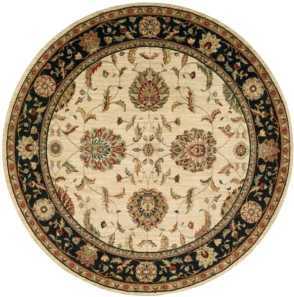 product image for living treasures ivory black rug by nourison nsn 099446670465 2 4