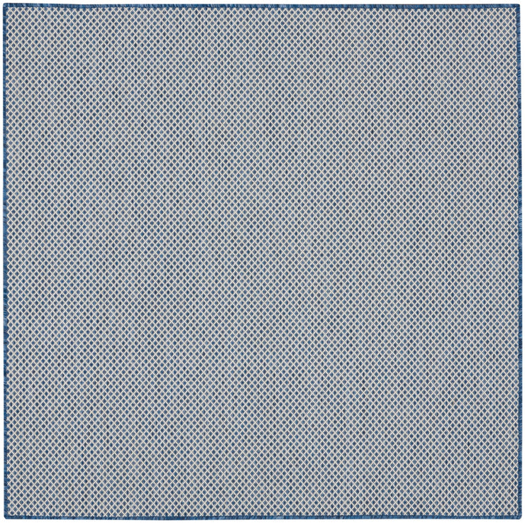 Nourison Home Courtyard Ivory Blue Modern Rug By Nourison Nsn 099446161444 4