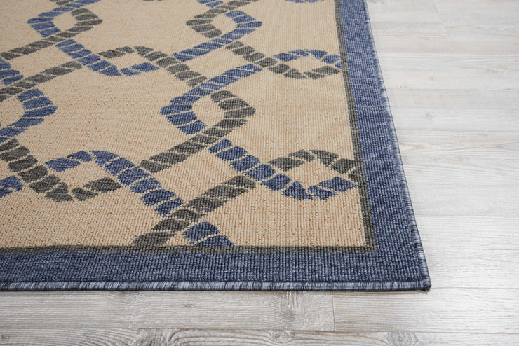 caribbean ivory blue rug by nourison nsn 099446375209 3