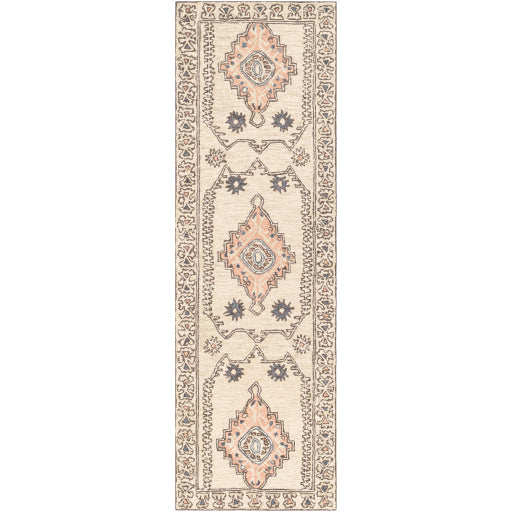 media image for Urfa Wool Peach Rug Flatshot 3 Image 298