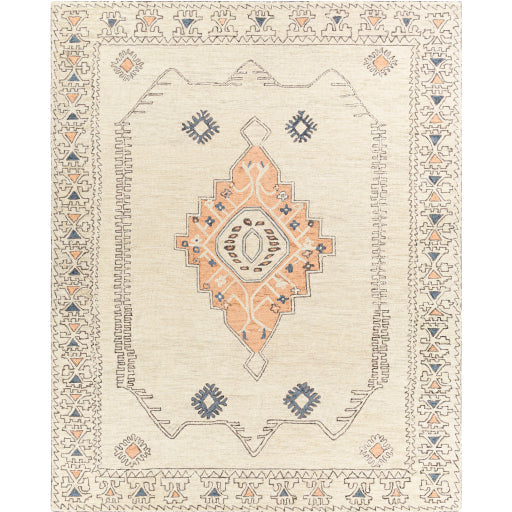 media image for Urfa Wool Peach Rug Flatshot 2 Image 233