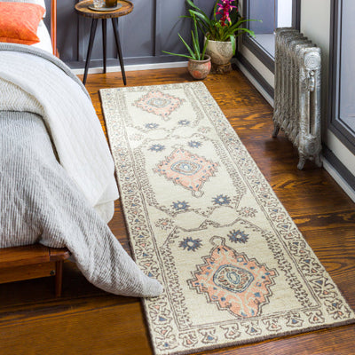 product image for Urfa Wool Peach Rug Roomscene Image 79