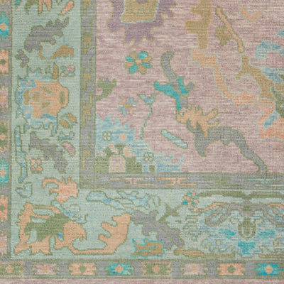 product image for Ushak Wool Aqua Rug Swatch 2 Image 33