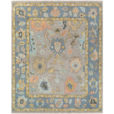 product image for Ushak Wool Denim Rug Flatshot 2 Image 89