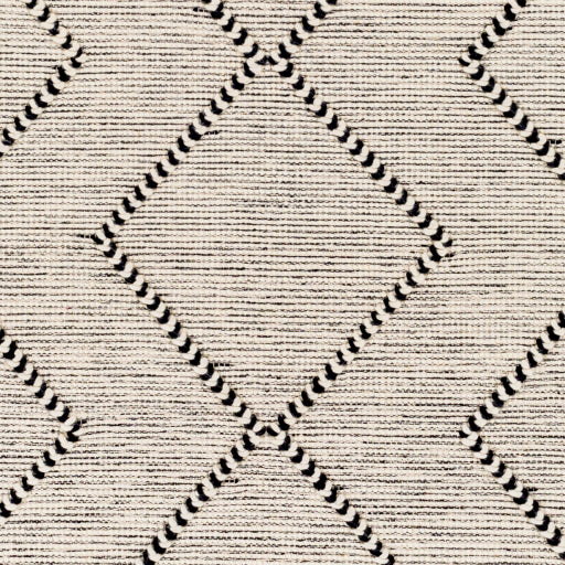 media image for Uttar Wool Black-white Rug Swatch 2 Image 252