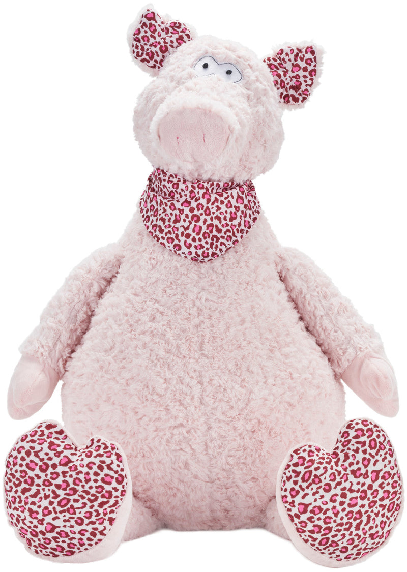 media image for Plush Lines Animals Kids Pink Plush Animal 298