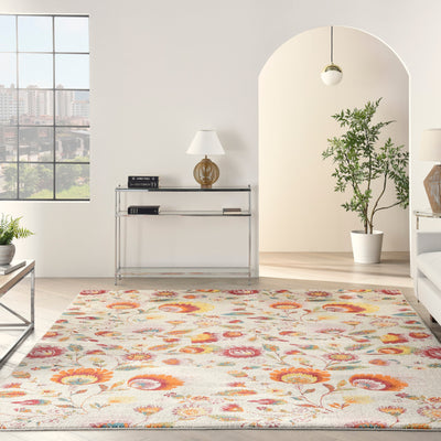 product image for allur ivory multicolor rug by nourison 99446839190 redo 6 50