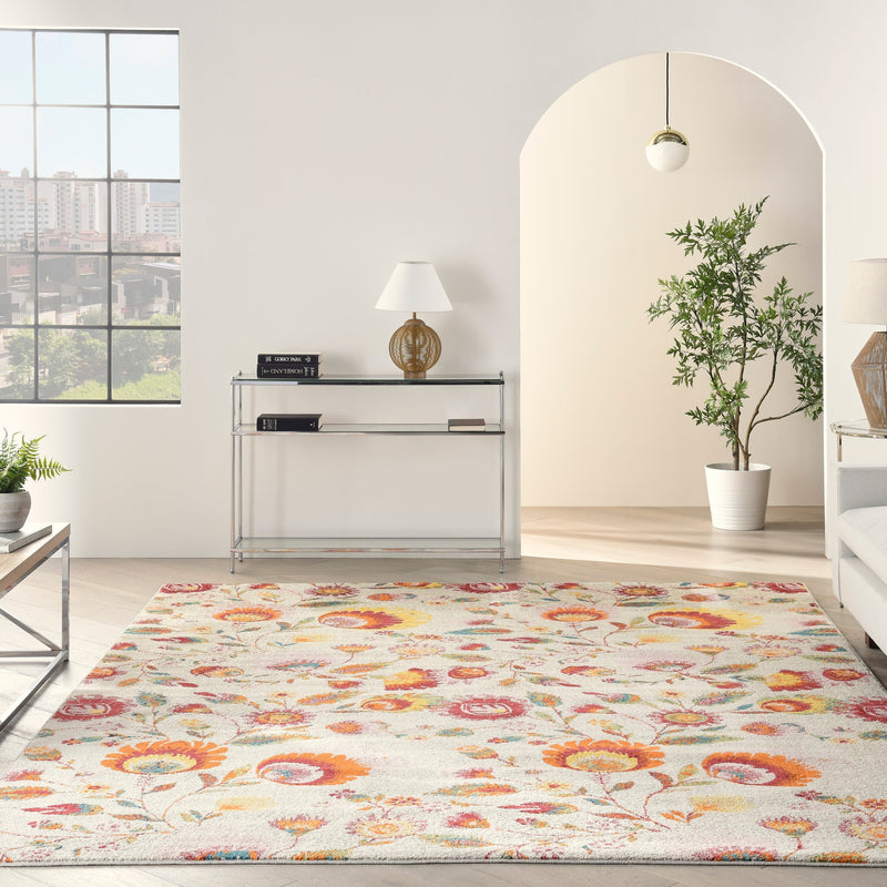 media image for allur ivory multicolor rug by nourison 99446839190 redo 6 226