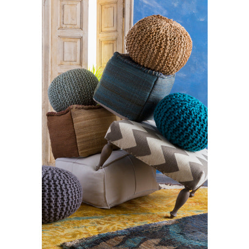 media image for Solid Linen Linen Pouf in Various Colors Roomscene Image 275