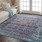 vintage kashan blue rug by nourison 99446455291 redo 7