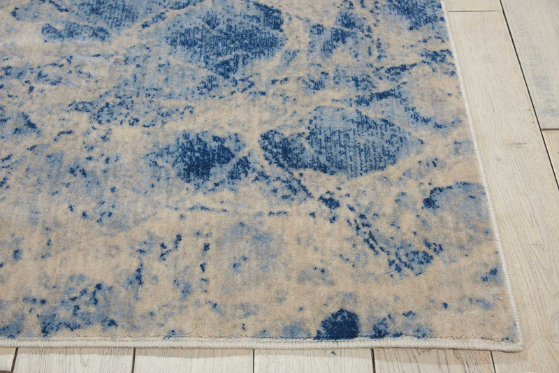 media image for somerset blue rug by nourison nsn 099446340979 3 26