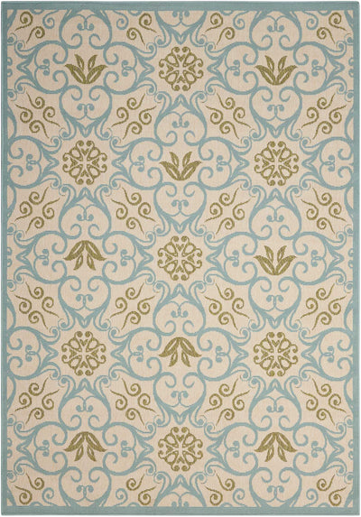 product image for caribbean ivory blue rug by nourison nsn 099446239501 1 73