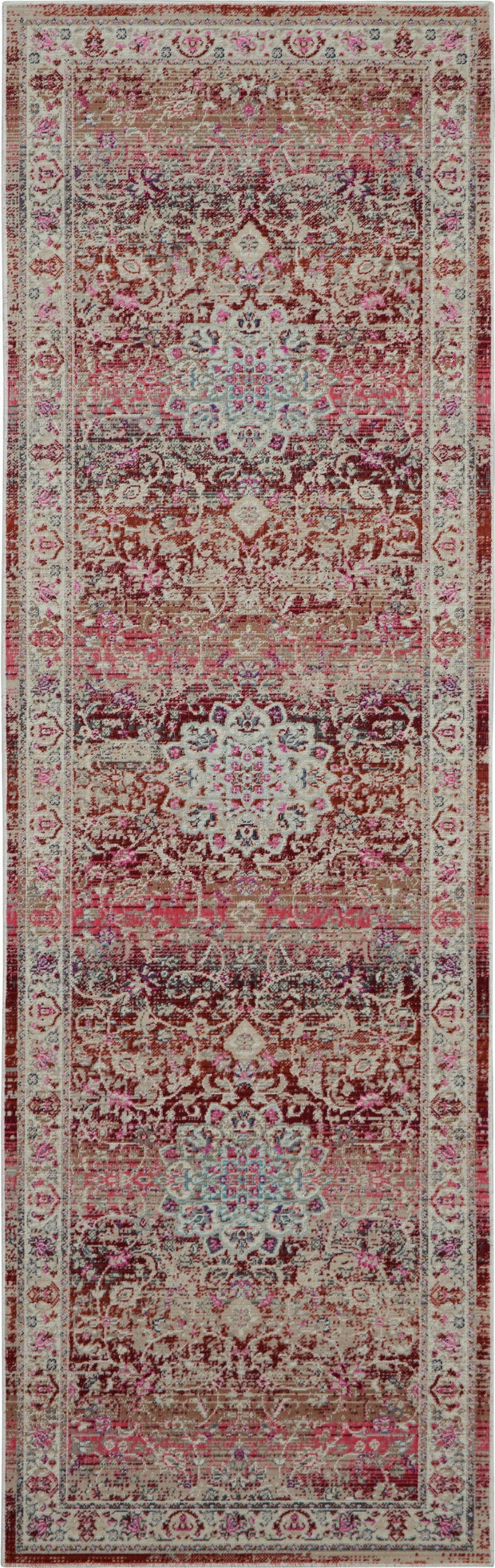 vintage kashan red rug by nourison 99446455154 redo 3