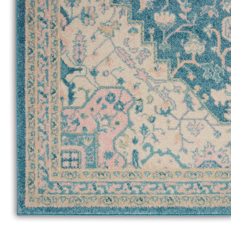 media image for tranquil ivory turquoise rug by nourison nsn 099446485748 6 210