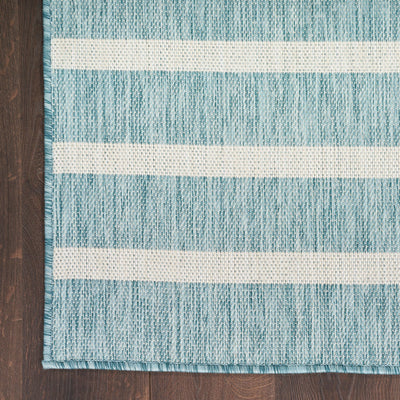 product image for Nourison Home Positano Aqua Ivory Modern Rug By Nourison Nsn 099446903174 3 65