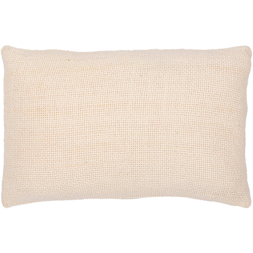 media image for Vanessa Viscose Cream Pillow Flatshot 2 Image 24