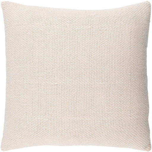 media image for Vanessa Viscose Cream Pillow Flatshot Image 220