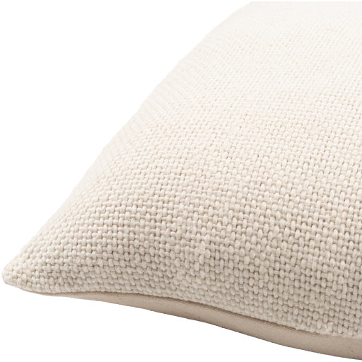 media image for Vanessa Viscose Cream Pillow Corner Image 4 273