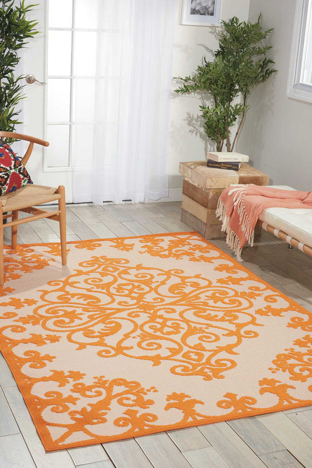 aloha orange rug by nourison nsn 099446242983 6