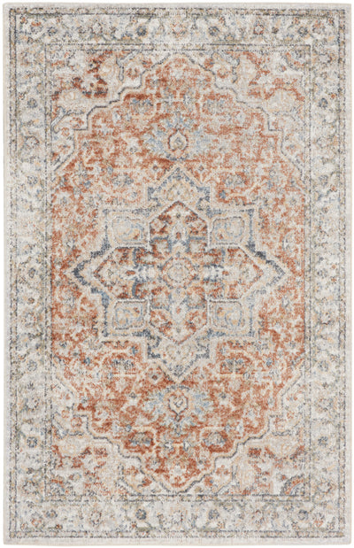 product image of Nourison Home Astra Machine Washable Gold Multicolor Vintage Rug By Nourison Nsn 099446125910 1 560