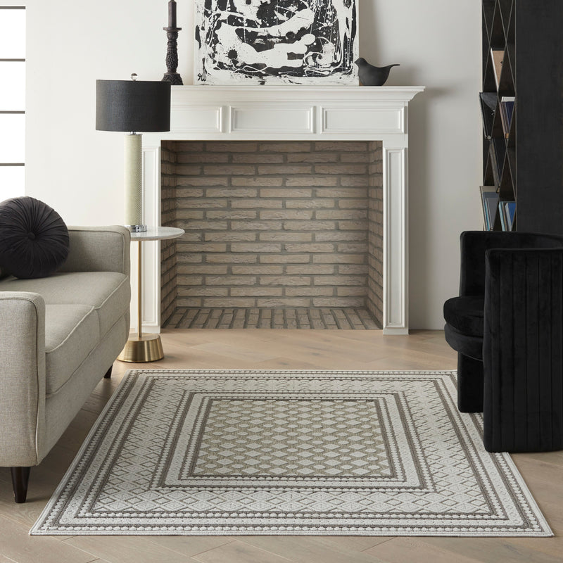 media image for key largo lt grey rug by nourison nsn 099446770684 8 293