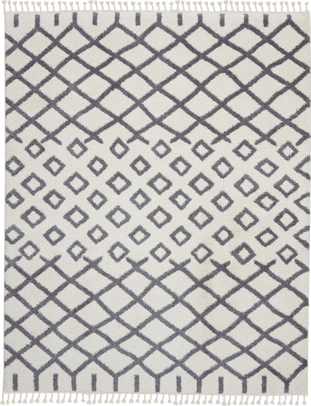 moroccan shag white rug by nourison nsn 099446760326 1